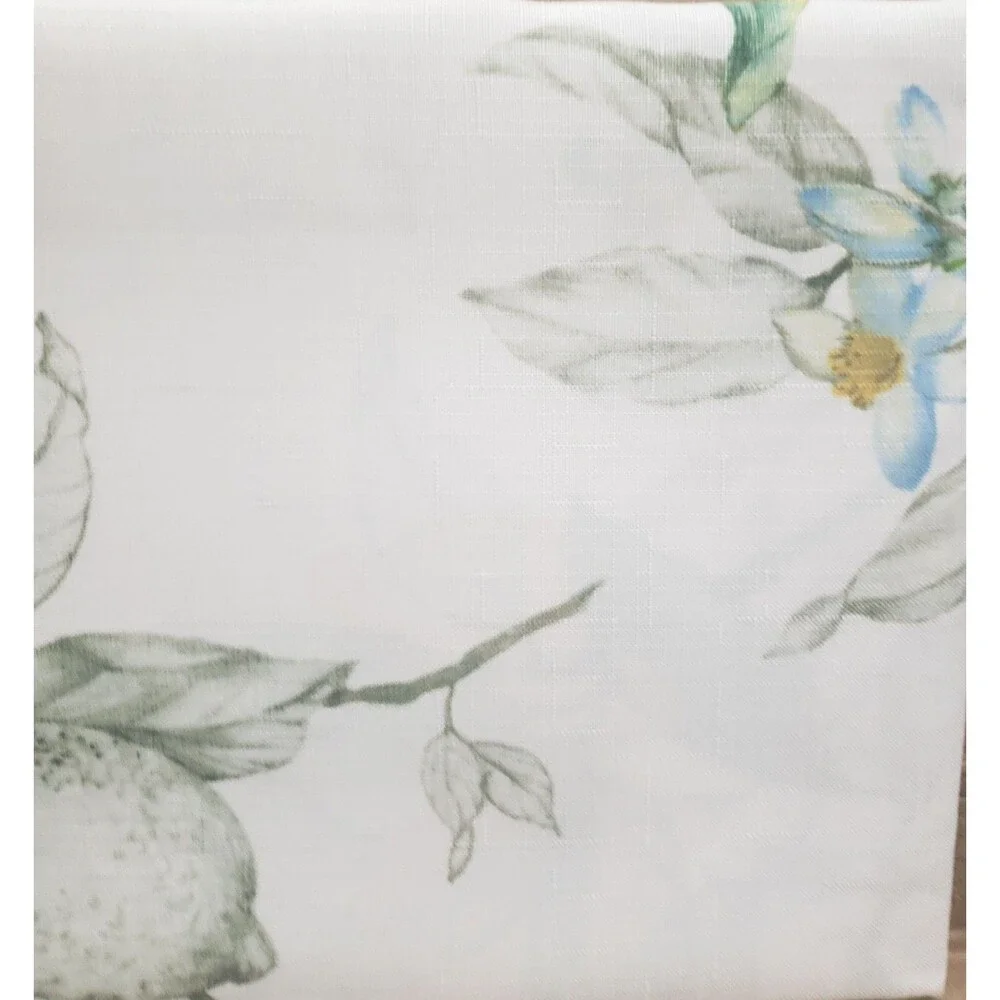 Printed Fabric Textured Tablecloth, 60